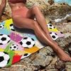 Football Arts Pattern Beach Towel for Family Stuff Friend Gifts Quick-Dry For Bath Yoga Tourism Beach GYM Camping Swimming Towel