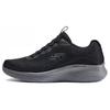 Comfortable Lightweight Fabric Low Top Casual Running Shoes Men Sneakers Blue 232831-BKCC
