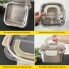 Bento Lunch Box Adults Stainless Steel Food Containers With Non-Slip Metal Food Containers With Lids