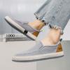 New Fashion Men Canvas Shoes White Sneakers Men Black Shoes Outdoor Walking Shoes Mesh Breathable Men Casual Sport Shoes