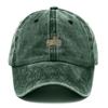 Personalisierbare Vintage-Waschbaumwoll-Baseballkappe für Herren mit Motorradmuster Hüte Reitkappen Papa-Kappe Verstellbar Roadtrip Outdoor-Hut