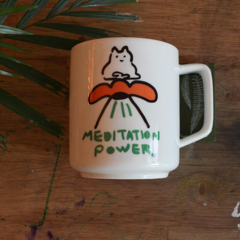 

Four comfortable mugs with fun illustrations that make great gifts 1. Let me sleep white mug