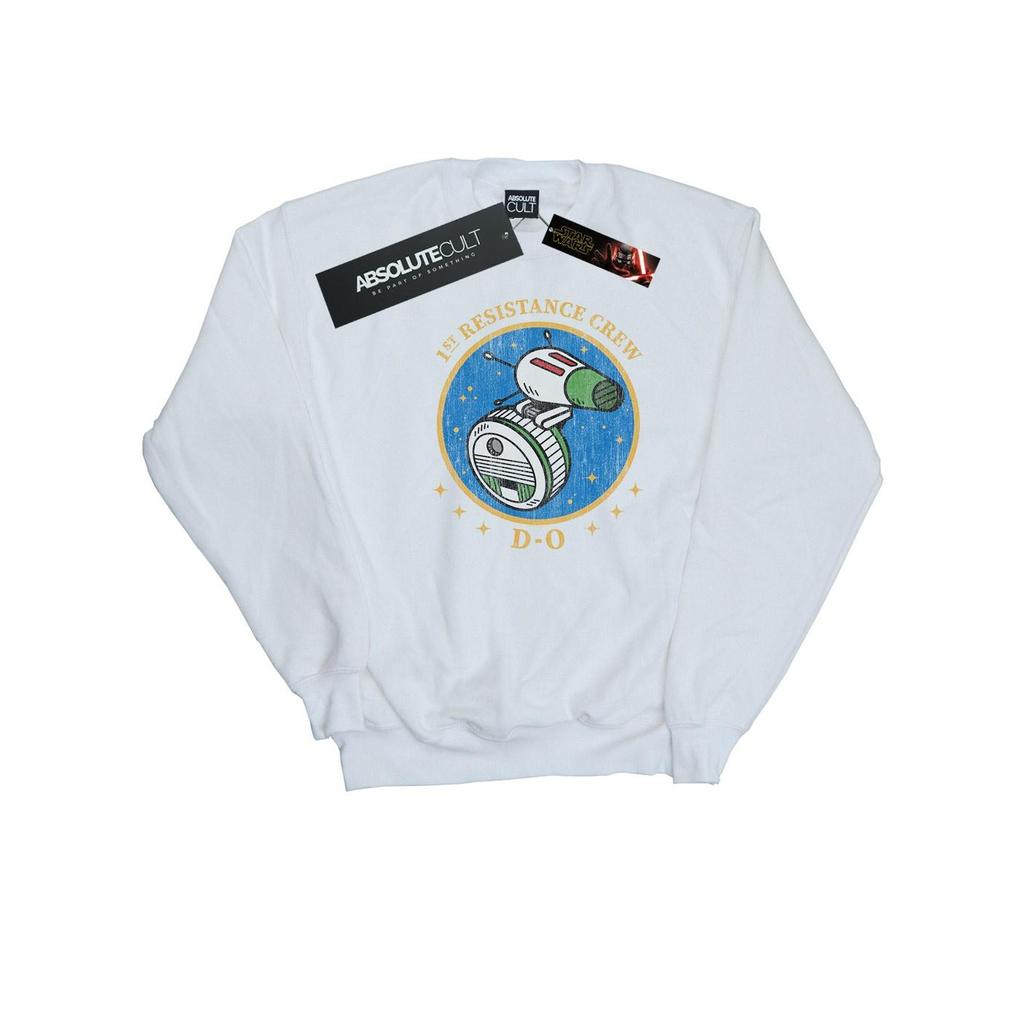Star Wars: The Rise of Skywalker Womens/Ladies Star Wars The Rise Of Skywalker D-O First Resistance Crew Sweatshirt