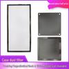 Magnetic PVC Dust Filter Screen for Computer Case, Fan Holes 12cm, 14x28cm Top Mesh