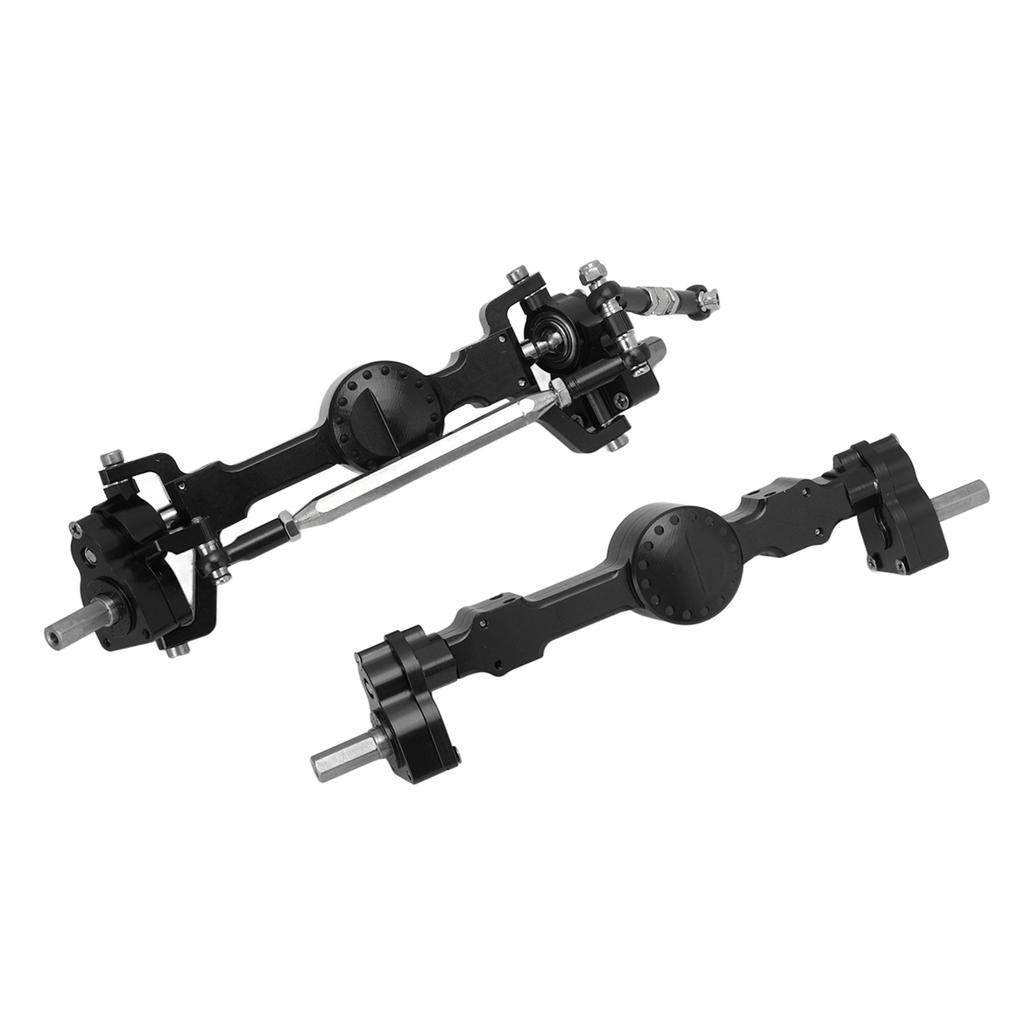 Metal Front Rear Axle Aluminium Alloy High Strength Accurate Stable Front Rear Bridge Axle for MN MN98 D90 1Celsius12