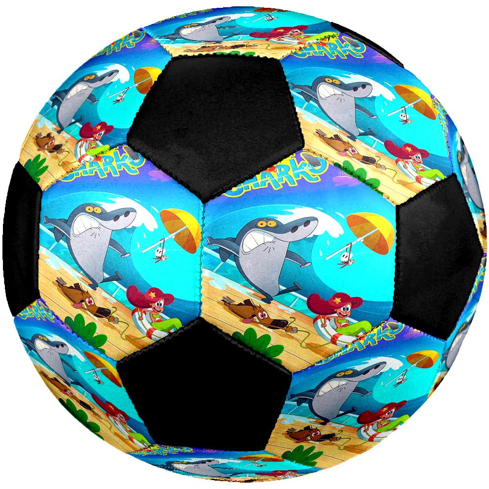 Zig & sharko Theme Size 5 Soccer Ball, Suitable for Both Indoor and Outdoor Matches, a Gift Suitable for Everyone.
