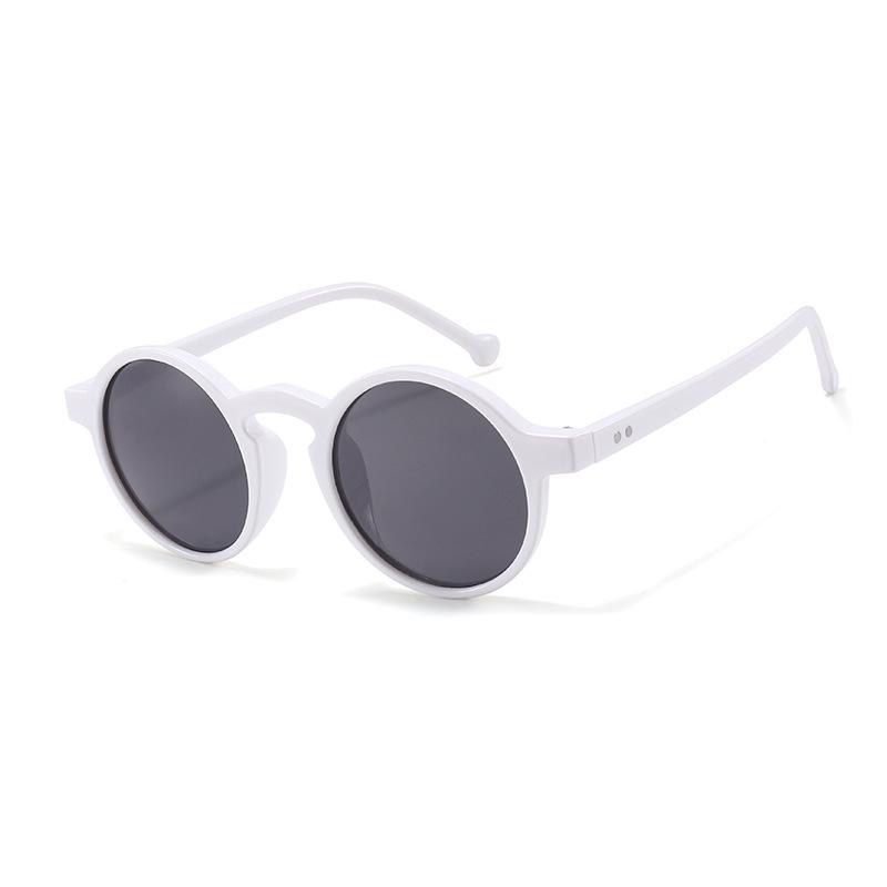 

2026 Kids Round Frame Sunglasses - UV Protection, Outdoor Sun Protection (Model: HY23001)