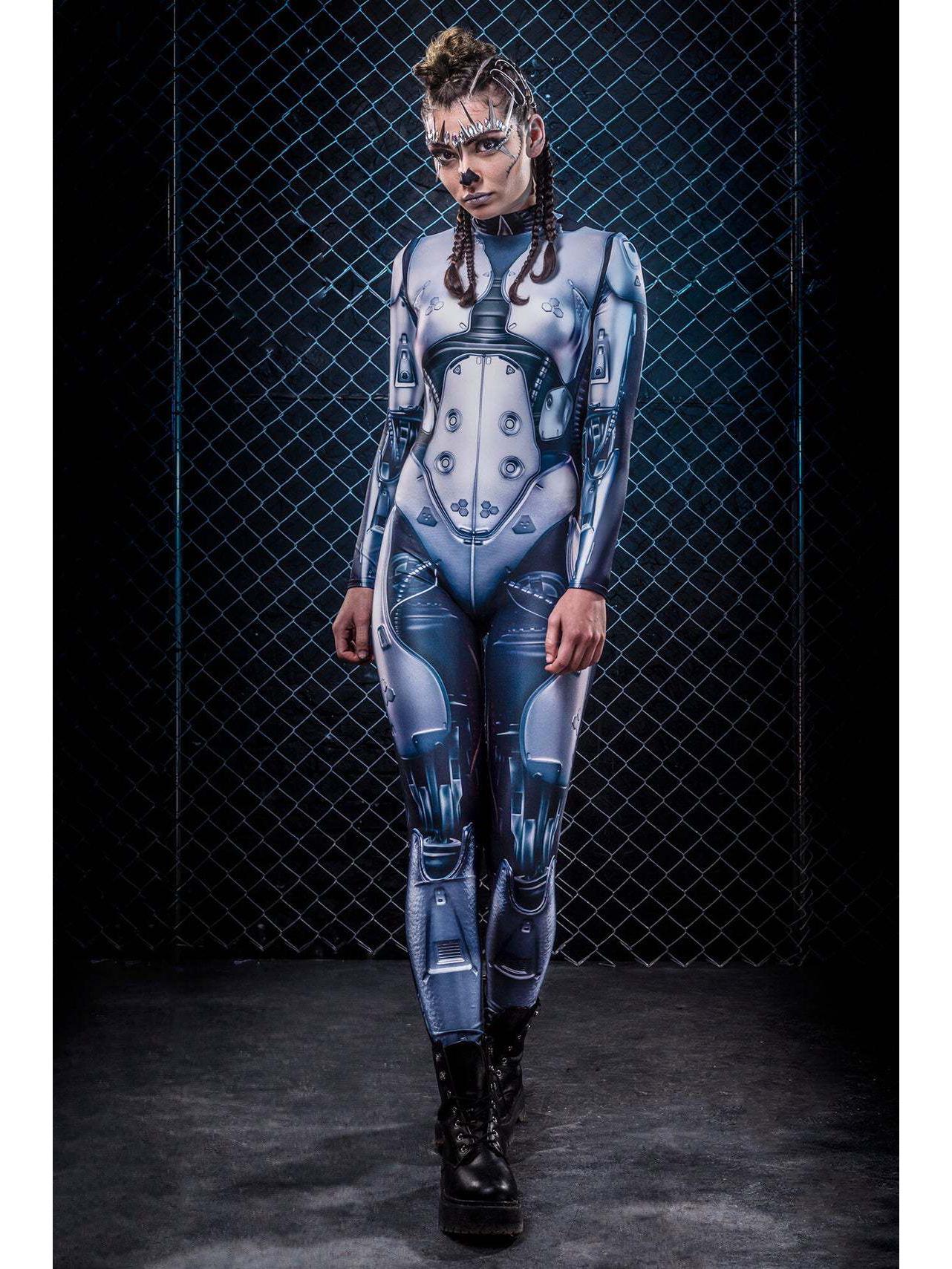 

Комбинезон-трико Cyberpunk 3D Printed для женщин M