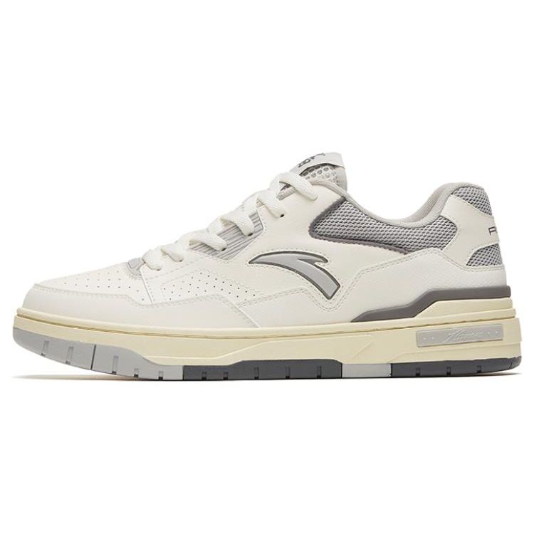 ANTA Casual Skate Shoes White Gray Men 112328081-1 44