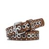 Pin Buckle Belt PU Leather Thin Belt Trendy Waist Strap  Decor Accessories