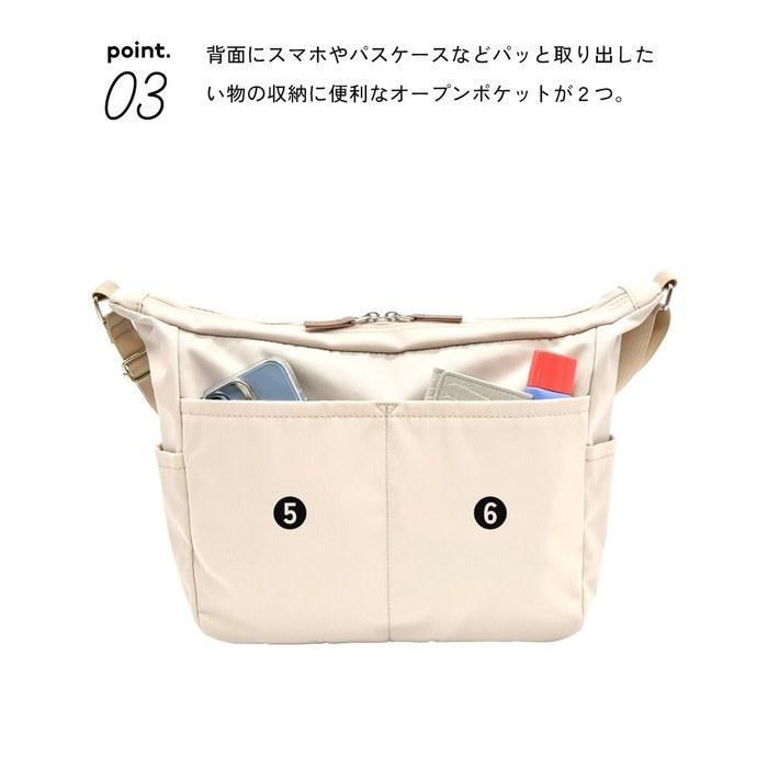 [Nissen] Anello GRANDE Roomy Multifunction Shoulder Bag Ivory Y Free Size