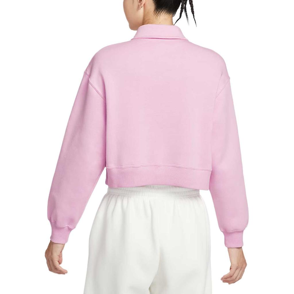 Nike Sportswear Phoenix Fleece Simple Solid Color Comfortable Long Sleeve Sweatshirt Women sweatshirt IM7487-623