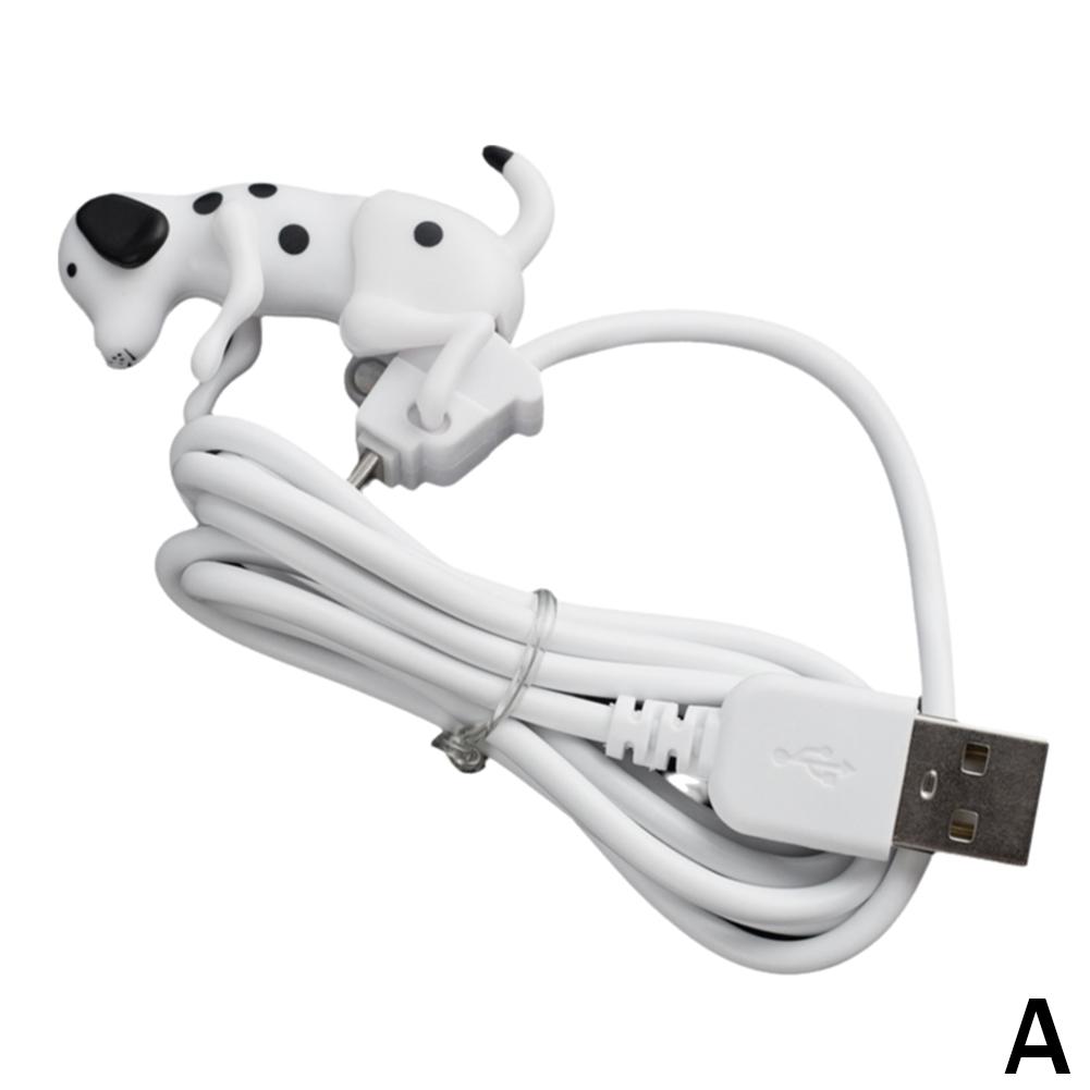 Type-c Cute Sports Dog Data Cable Suitable For Type-C Creative Gifts 100cm Creative Design Mobile Phone Charging Cable W4V6