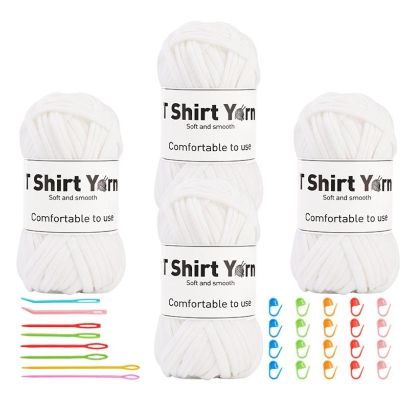 20Pieces Crochet Yarns for Beginner Hobbyist Crafting Carpet Rug Hanging Decoration