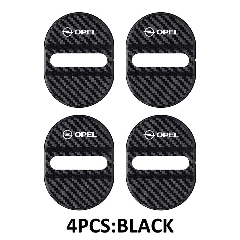 AAHX1 Car Door Lock Buckle Protective Cover Interior Rust Prevention For Opel Astra G H J K F Corsa D Zafira B Insignia Mokka Regal
