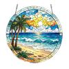 Acrylic Puzzle Suncatcher Decoration, Stained Glass Door Window Hanging Ornament, DIY Puzzle Crafts Pendant for Adults, Puzzle Enthusiasts