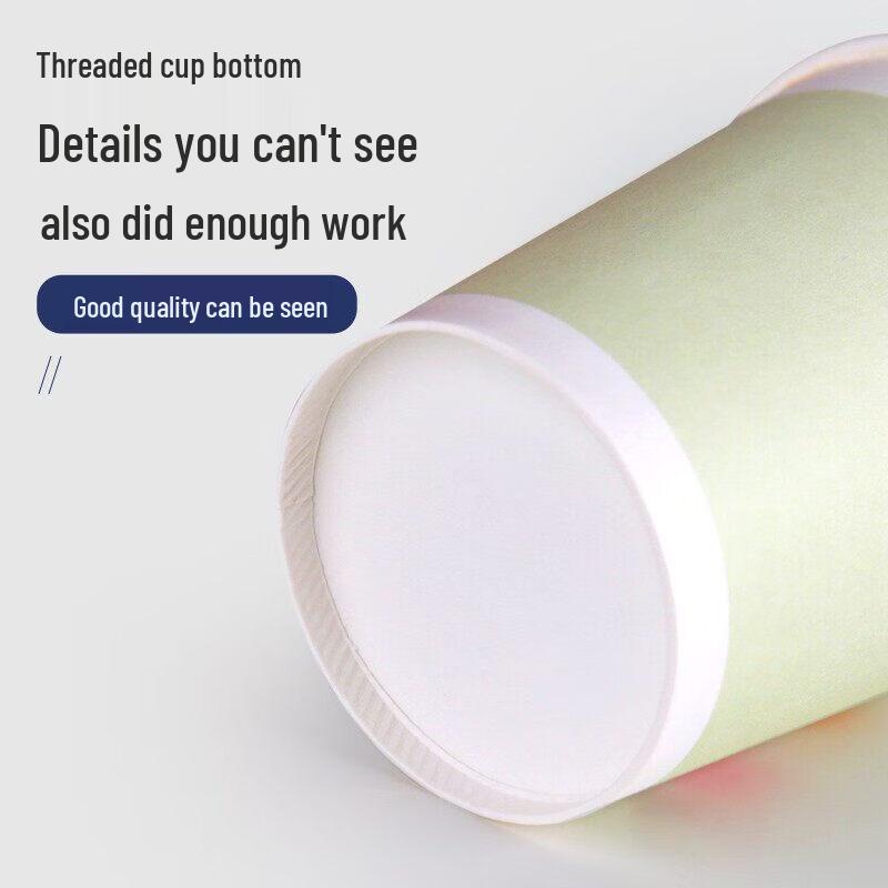 HUIWEN 250ml Thick Disposable Kitchen Cups
