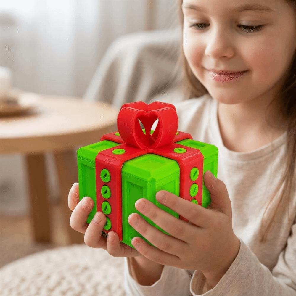 Novelty Annoying Gift Box Funny Gag Joke Toy Interactive Game Puzzle Box Party Supplies