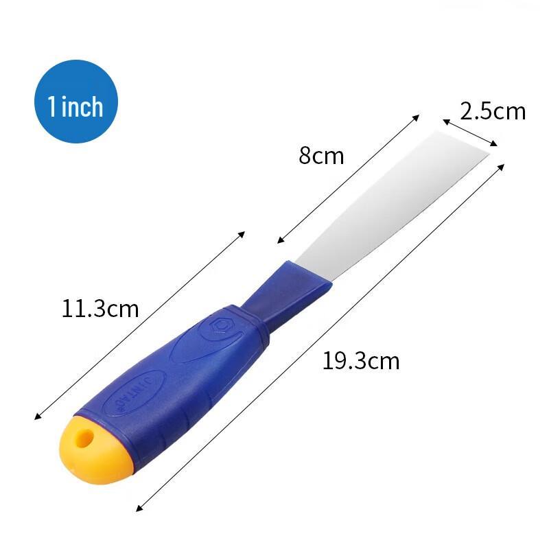 Ledway Blue Steel Putty and Scraper Tool Set