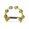ASTAR - TAM02YW Half-moon Tambourine Yellow Musical Instruments and Sound Equipment Drums and Percussion Hand Percussion Instruments Tamb