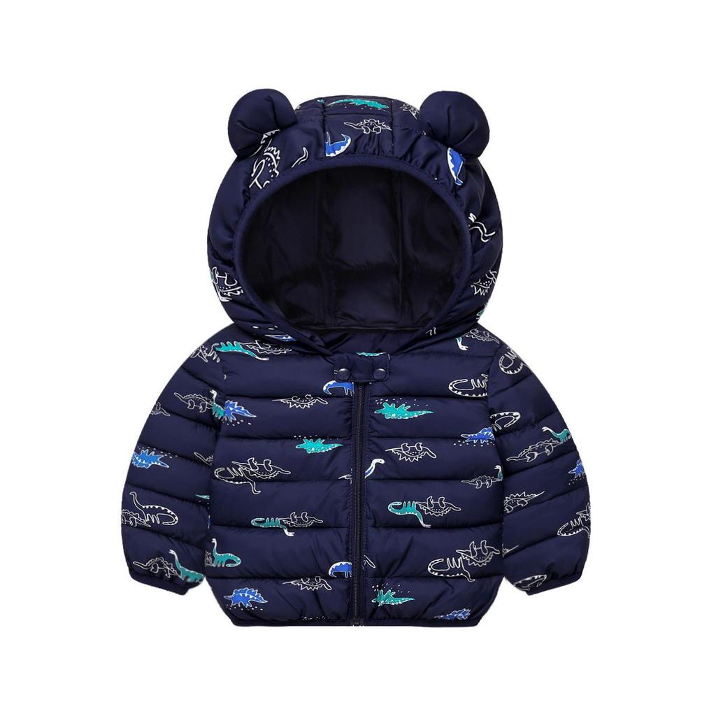 Children's Cotton Outerwear: Baby Boys & Girls Autumn Winter Warm Jackets & Tops