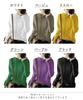 Newne Hooded Long Stylish Knit Loose Relaxed Street Simple Casual Women's Hoodie, Sleeve, Simple, Solid, Casual, Top, Pullover, Autumn/Winter, Warm,