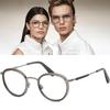 Eyeglass Frames ML5153 Clear Soltex Fashion Round Retro