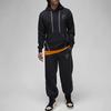 Jordan Paris Saint-Germain Collaboration Lace-Up Casual Jogger Knit Pants Men Bottoms Black DZ2950-010