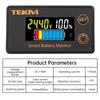 6139 Waterproof Intelligent Digital Display Voltage Battery Capacity Tester Acid / Li-Ion / Li-Fe Battery Universal DC 7-100V
