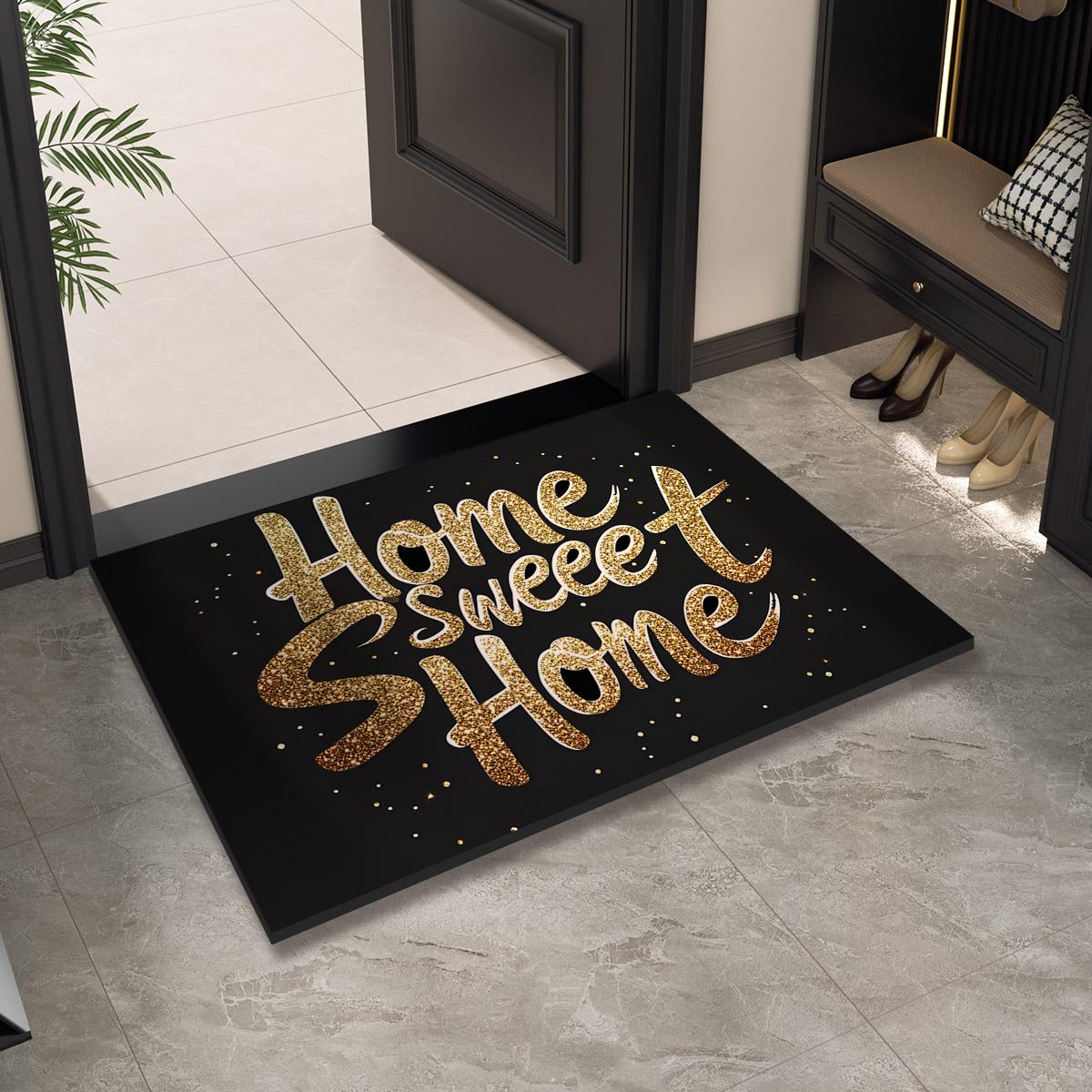 

Роскошный домашний приветственный коврик для входной двери, коврик для передней двери, уличные коврики для комнаты, коврик для ног, ковер для прихожей, напольная подкладка, моющийся 40x60cm