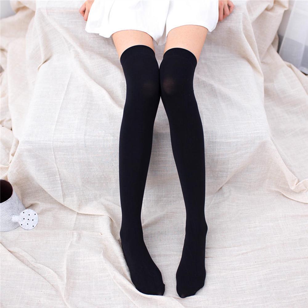 tights with long socks