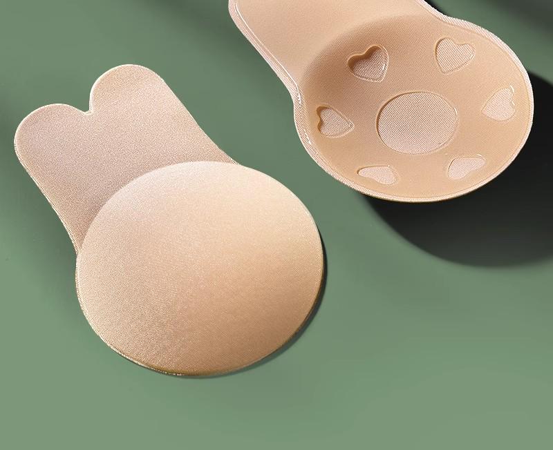 

Силиконовые накладки на соски пуш-ап в виде кроличьих ушек - Невидимые, Защита от оголения, Поддержка вверх. XL (15cm)