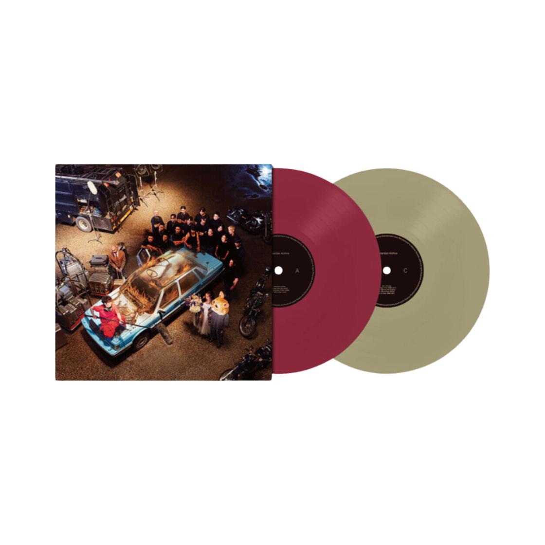 Code Kunst 5th Album Remember Archive LP Archive Deep Claret Pale Olive Green (2LP) ONE SIZE