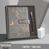 A5 Custom Thick Notebook: High-Value Student Prize & Enterprise Meeting Journal with Logo Printing.