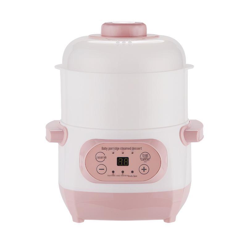 Smart Ceramic Electric Stew Pot: Waterproof, Automatic, Compact for Cooking Porridge & Soup - Ideal Household Gift