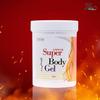 Super Body Gorący Żel 500g Krem PPC, Krem na Ból Mięśni i Obrzęki, Delikatna Konsystencja, Uczucie Rozgrzewania