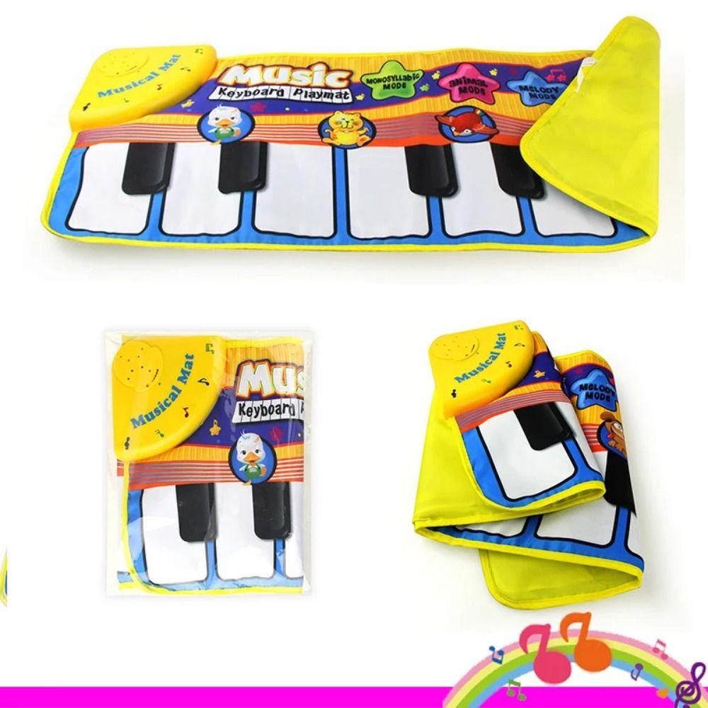 Early Education Floor Keyboard Dance Mat Multifunctional Electronic Musical Toys  Girls/Boys