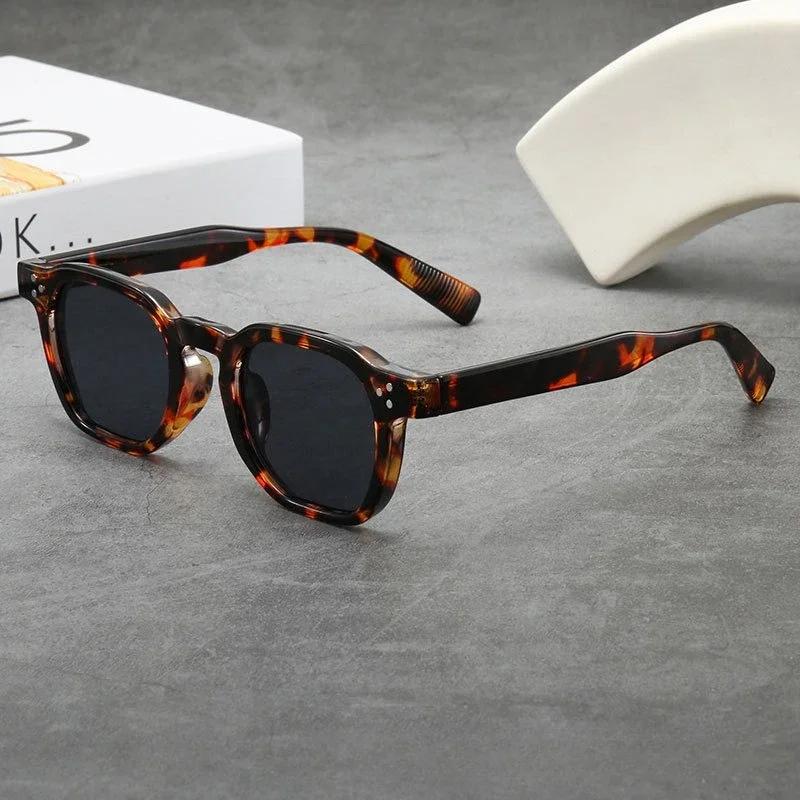 Retro Fashionable UV400 Sunglasses Individualistic Versatile Travel Street Photography Ultraviolet-proof Shades Glasses