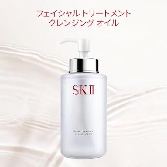 SK-II Official Store Makeup Remover Facial Treatment Cleansing Oil 250mL Pore Care Moisturizing Fragrance-Free Contains Pitera Eye Skincare Cosmetics