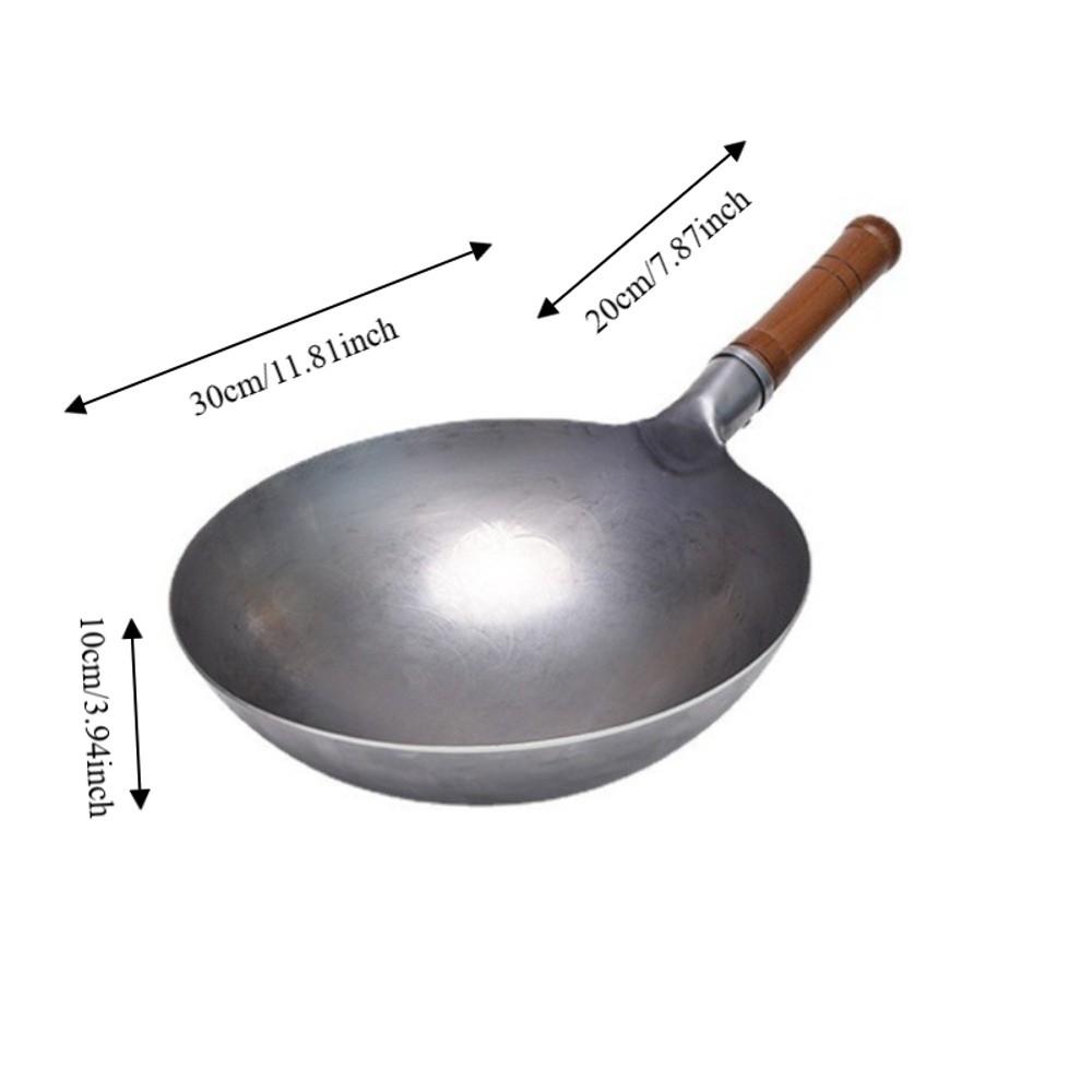 Universal Chinese Traditional Frying Wok No Coating Non-stick Pan Cooking Pot  Chinese Restaurant