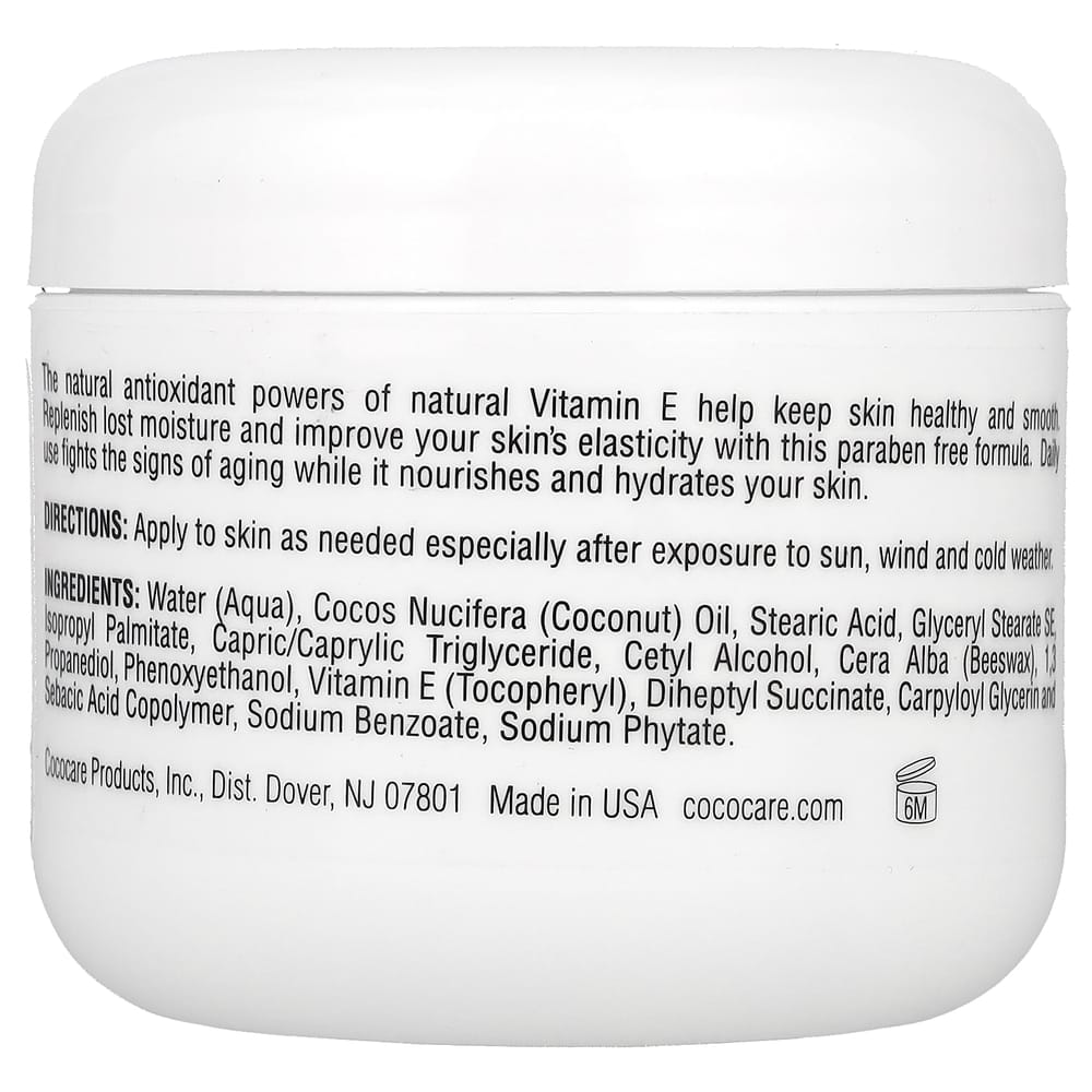 Cococare Vitamin E Cream 12000IU 110g (4oz)