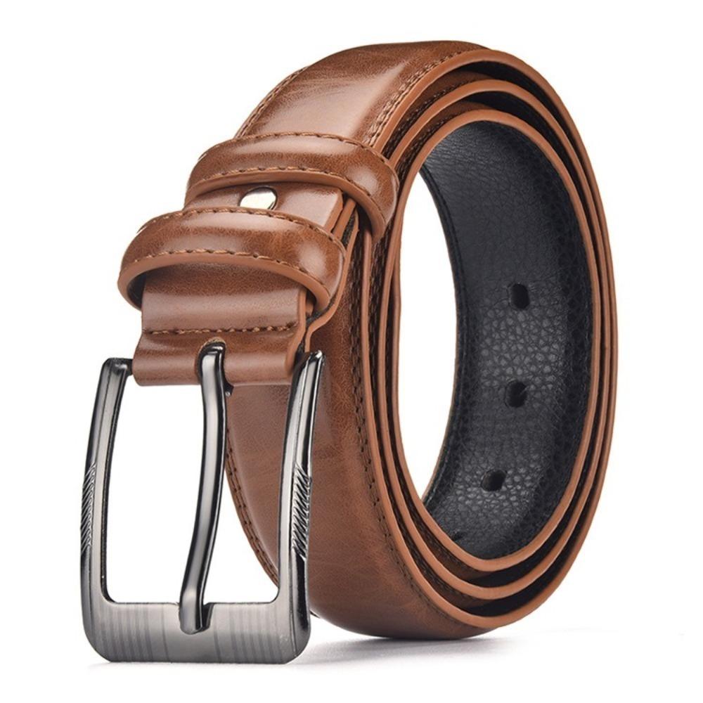Adjustable Men s Leather Belt PU Leather Men s Waist Strap Fashion Men s Business Belt Gifts