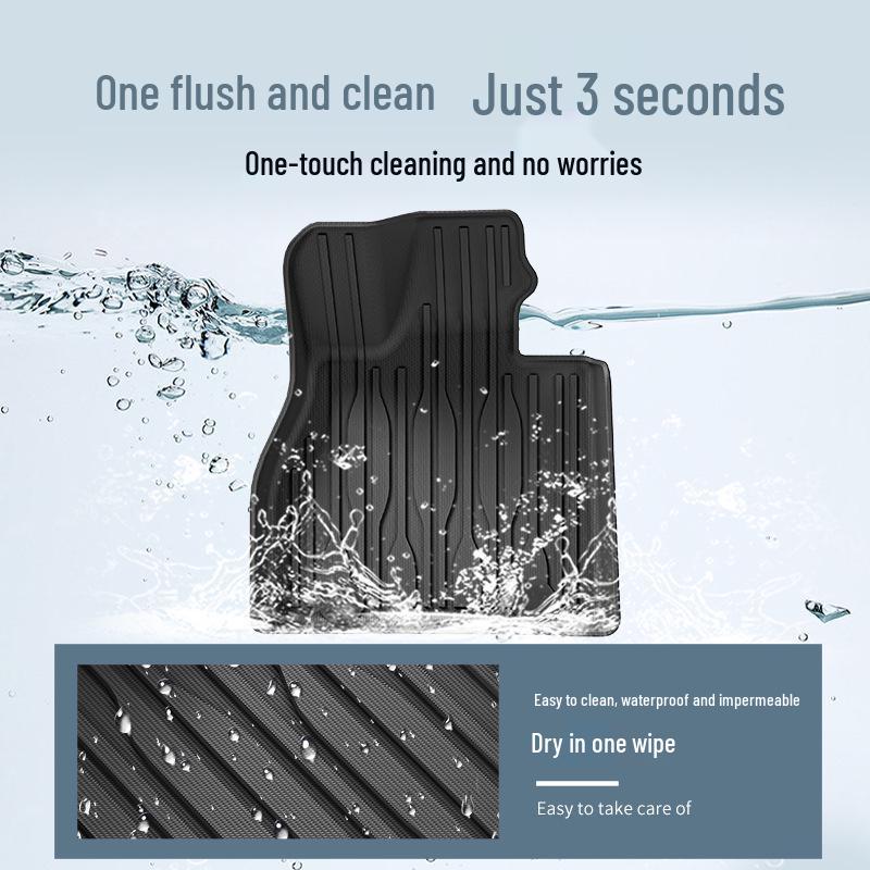 Custom TPE Floor Mats & Trunk Mat Set for 23 Model BYD Song L