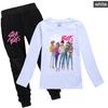 KPOP Łowcy Demonów Saja Chłopcy Koszulka Kreskówka Długi Rękaw Chłopcy Dziewczęta Nastolatki Ubrania Anime T-shirt Jesień Dziecięca Koszulka