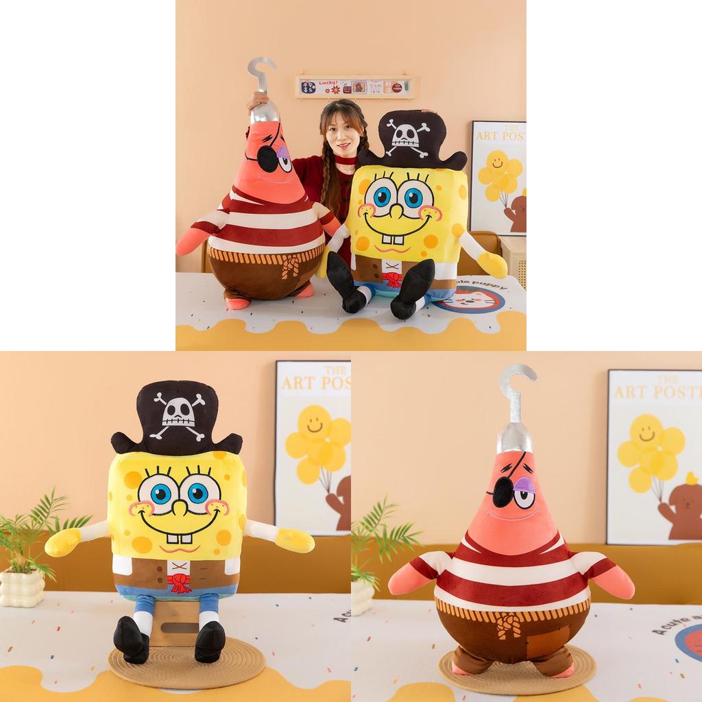 Spongebob Schwammkopf Patrick Star Plüschtier mit kurzem Flor für Valentinstagsgeschenk-Sammlung