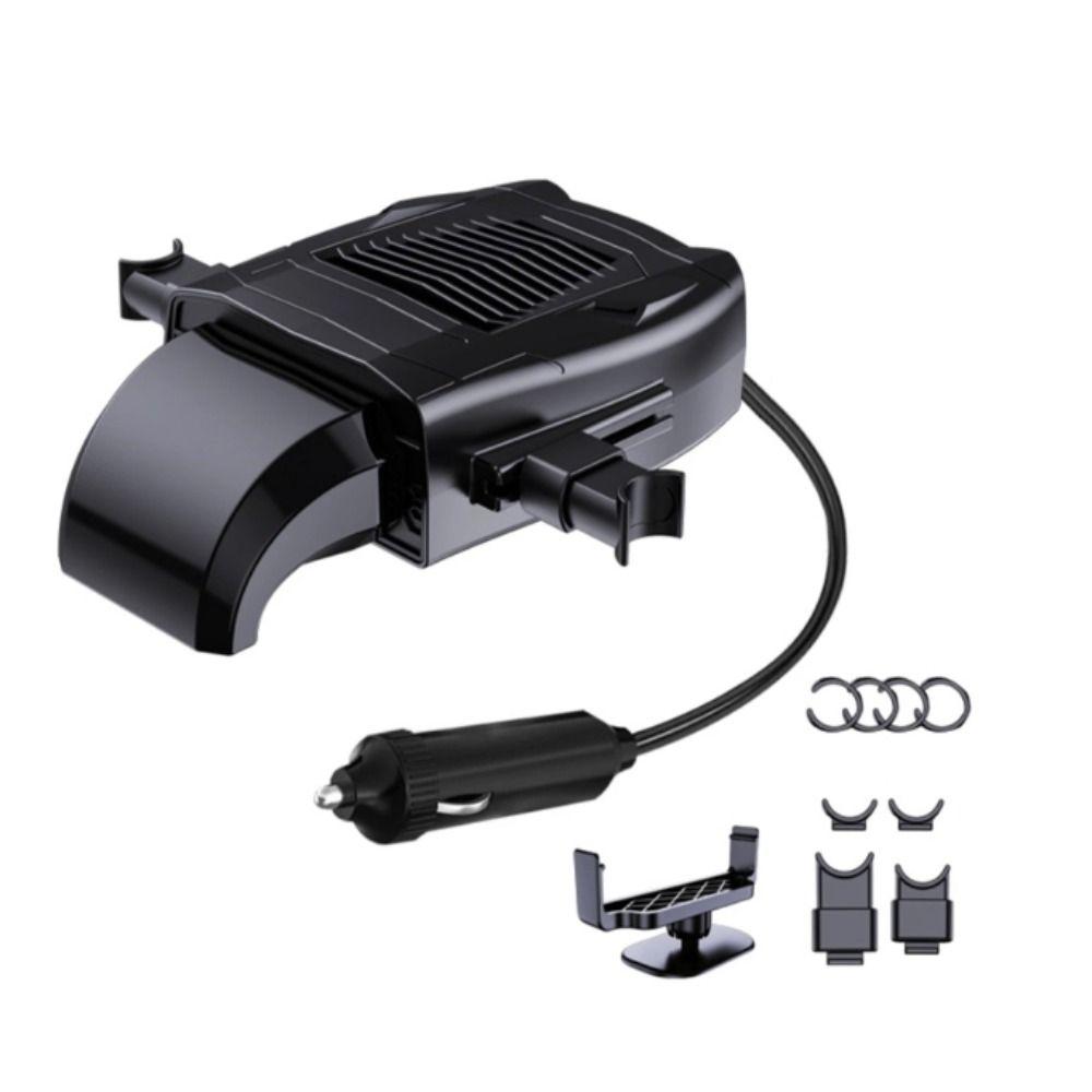 Heating Cooling Fan Electric Cooling Heating Fan Portable Space Heater  Car Cold Warm Air