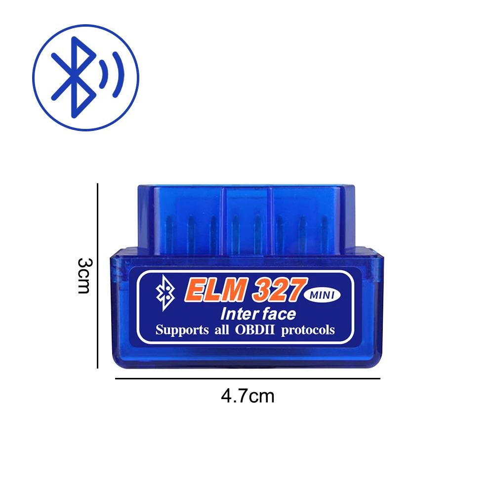 

Automotive diagnostic tester code reader tool OBD2 scanner ELM327V1.5 WIFI Bluetooth OBD 2 Android IOS automatic scanning repair