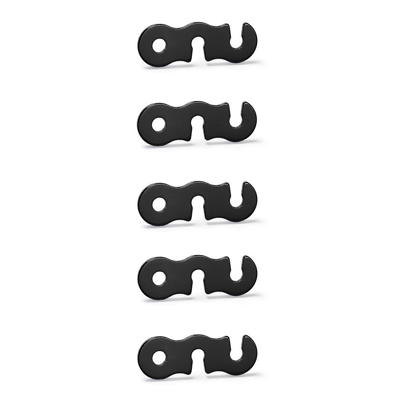 Aluminiumlegierung Zelt Windseil S-Typ Spanner Befestigungselement Einstellbar Camping Zelt Kordel Seil Schnalle Zeltzubehör Für Outdoor