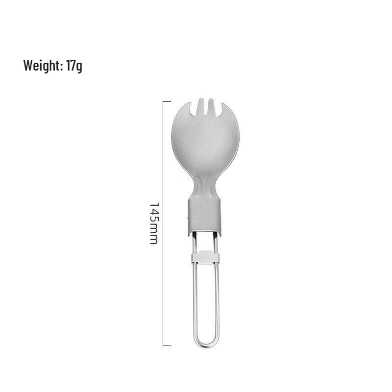 NuFeng Portable Folding Camping Cutlery Set