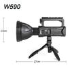 Rechargeable Searchlight Outdoor Waterproof High Power Lighting Flashlight 8000 Ma Large Capacity
